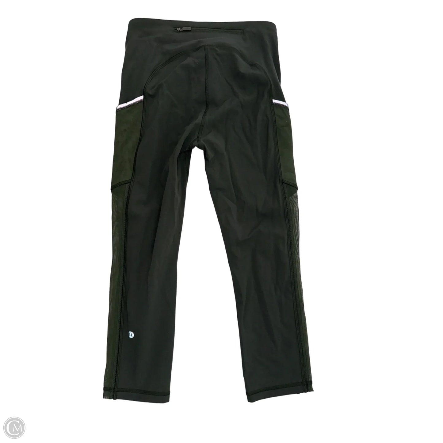 Athletic Leggings By Lululemon In Green, Size: 4