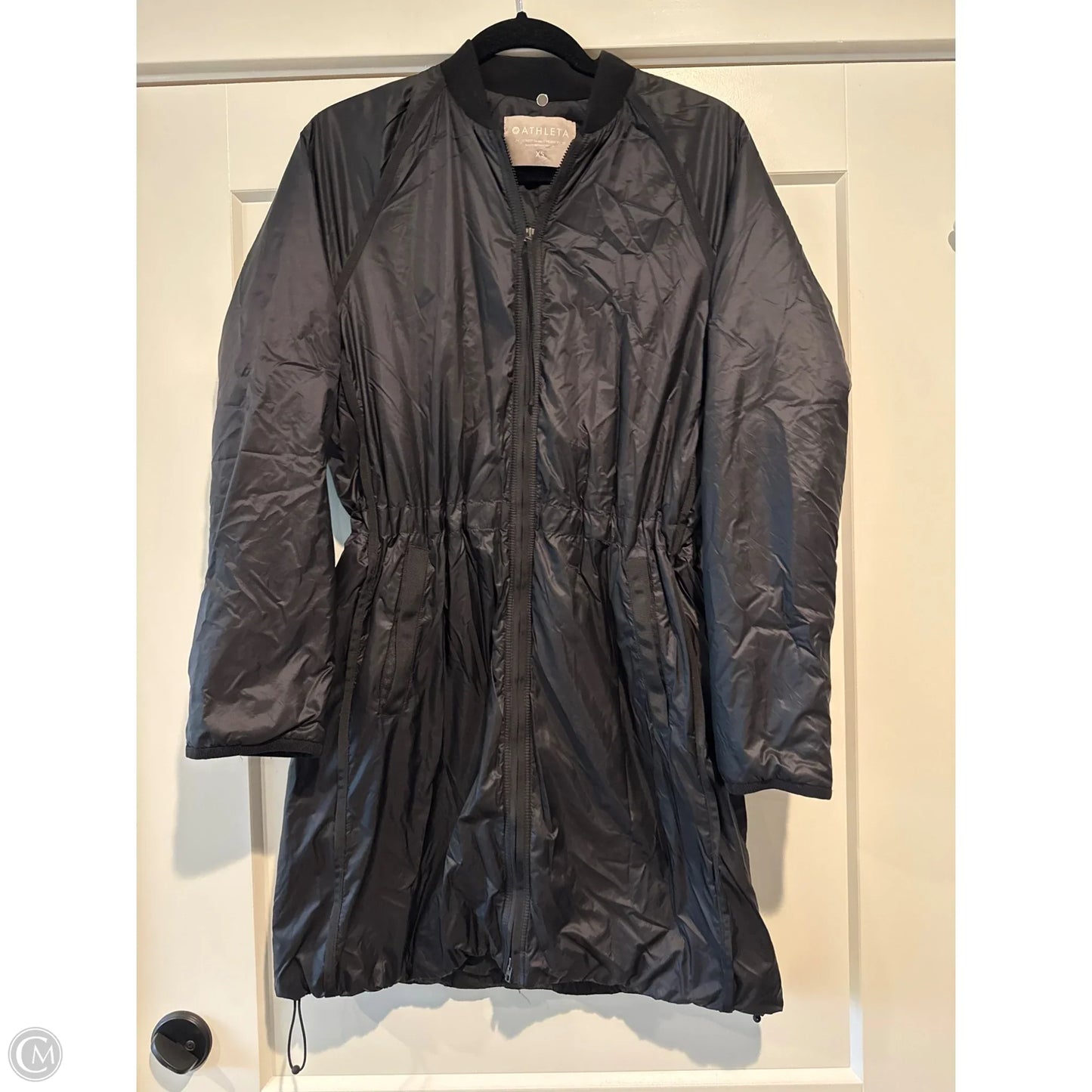 Jacket Puffer & Quilted By Athleta In Black, Size: Xs