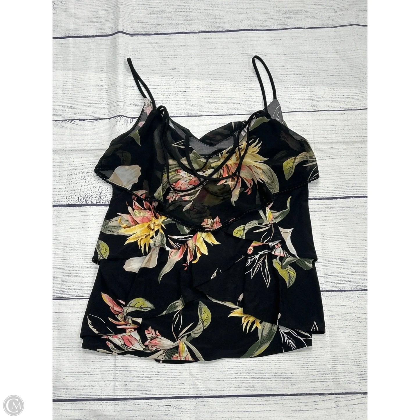 Tank Top By White House Black Market In Black, Size: M