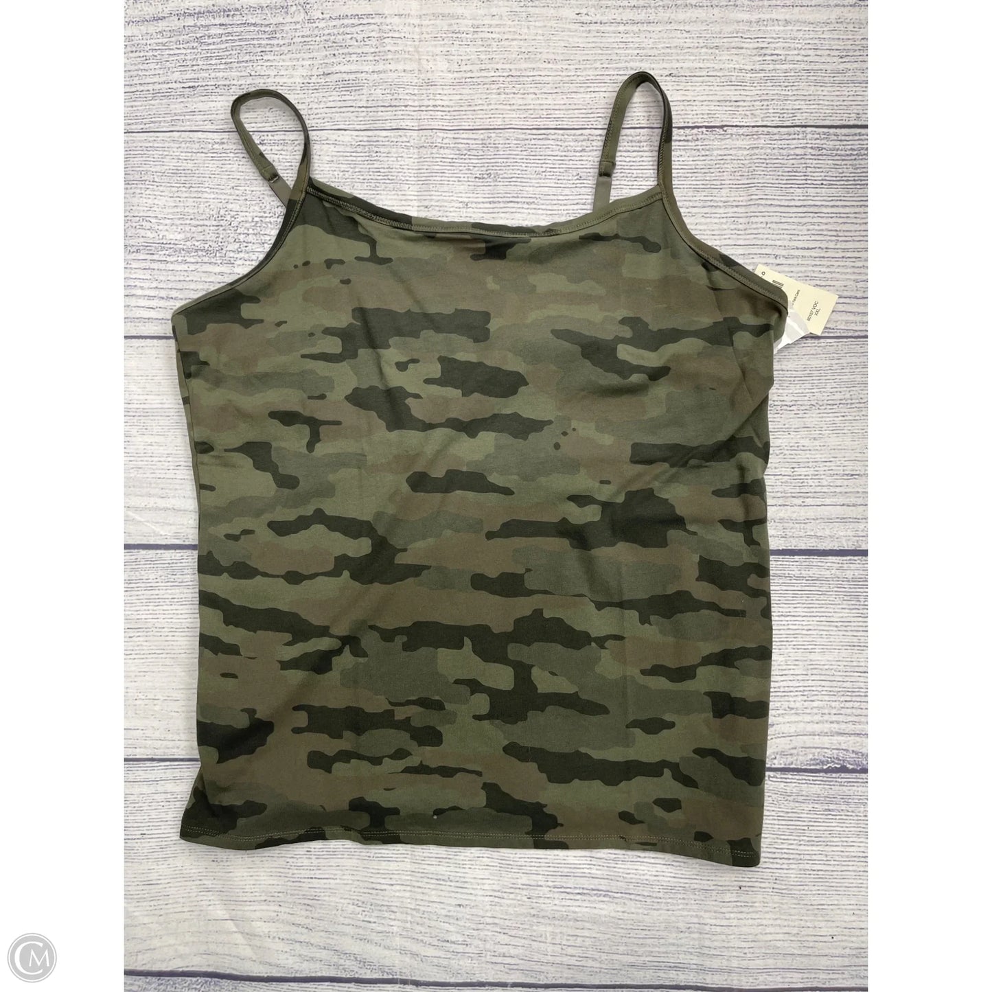 Tank Top By Duluth Trading In Camouflage Print, Size: 1x