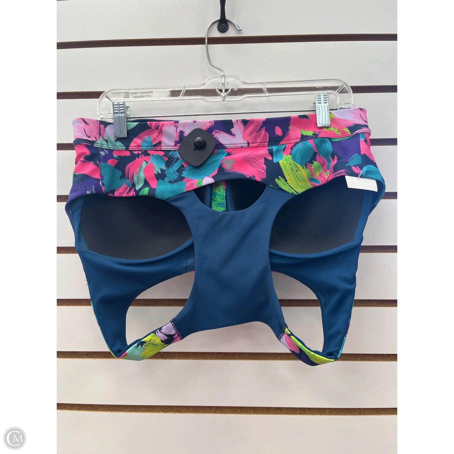 Athletic Bra By Tek Gear In Blue, Size: 1x