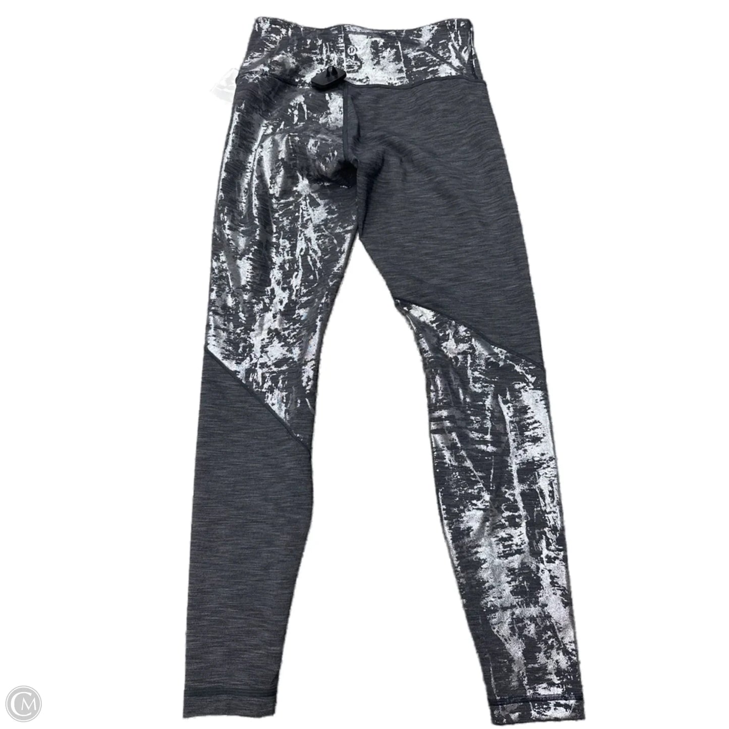 Athletic Leggings By Lululemon In Grey, Size: 8