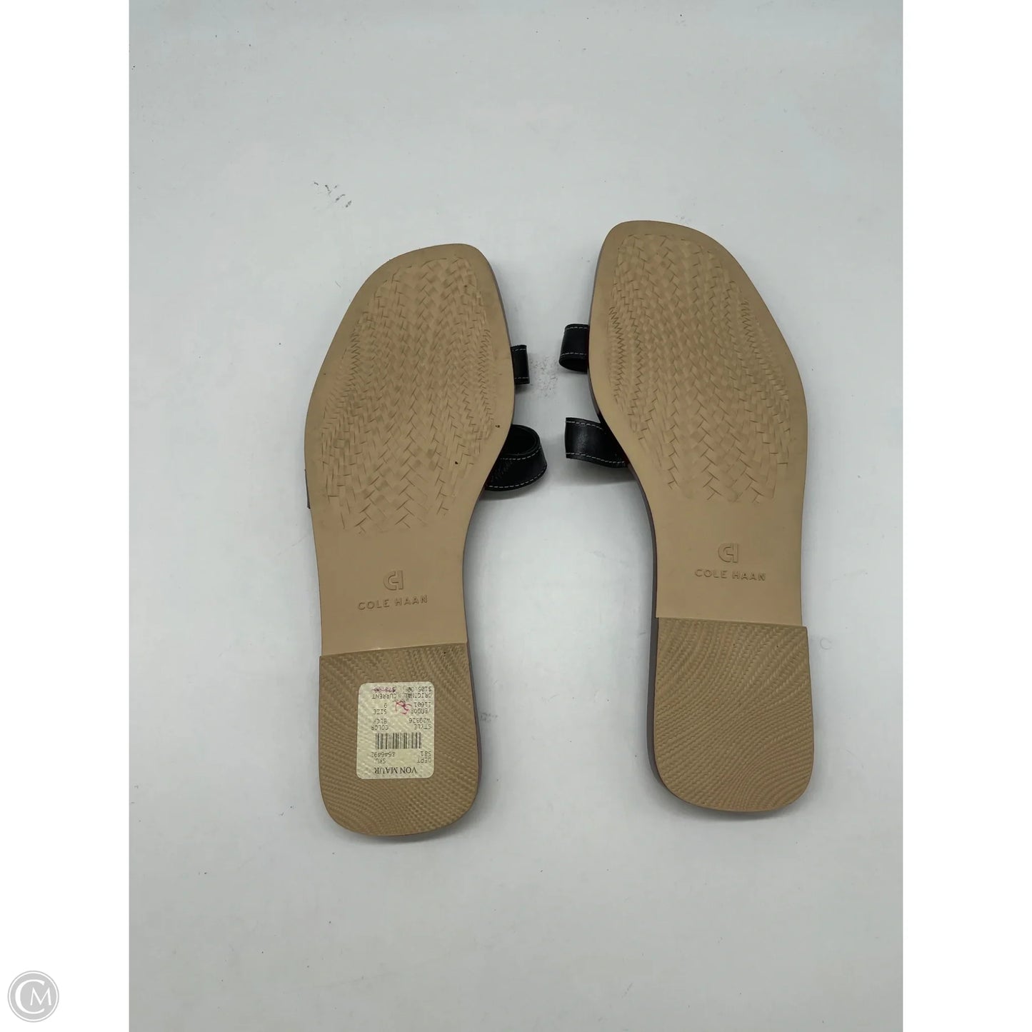 Sandals Flats By Cole-haan In Black, Size: 9