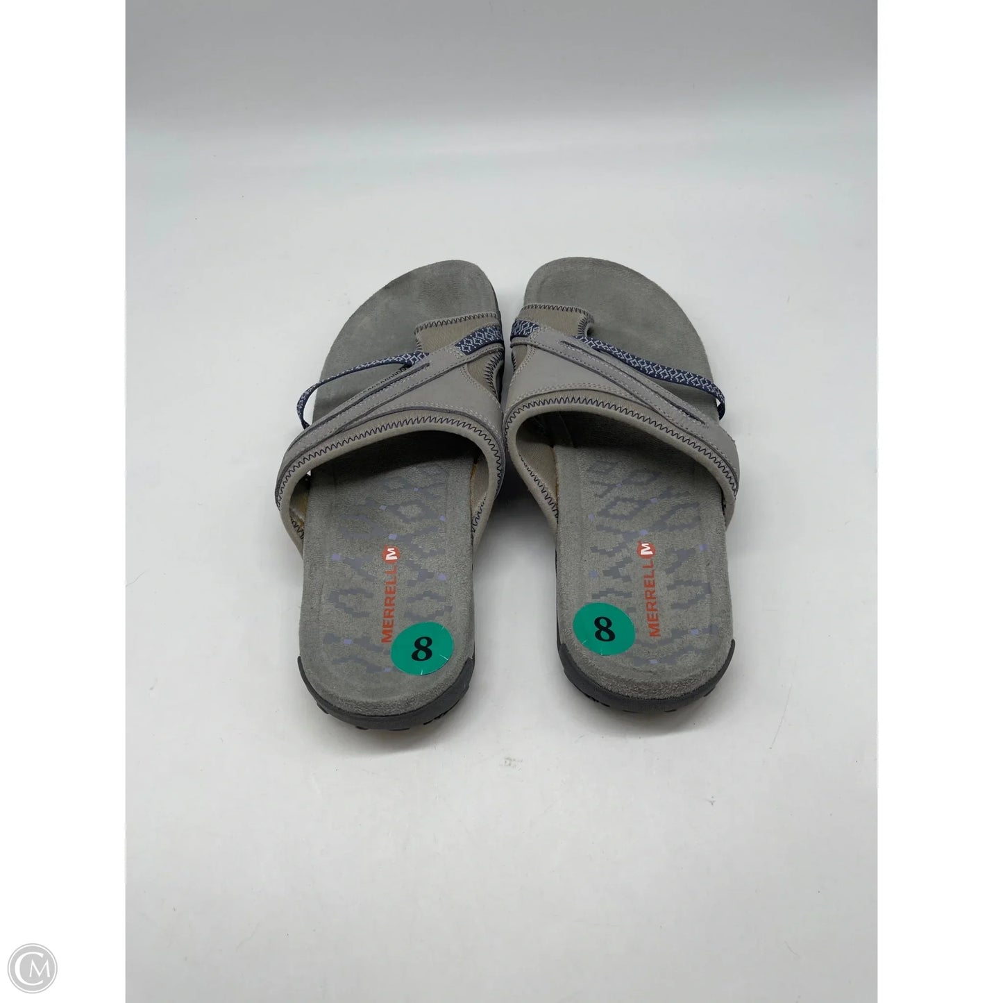 Sandals Flats By Merrell In Grey, Size: 8