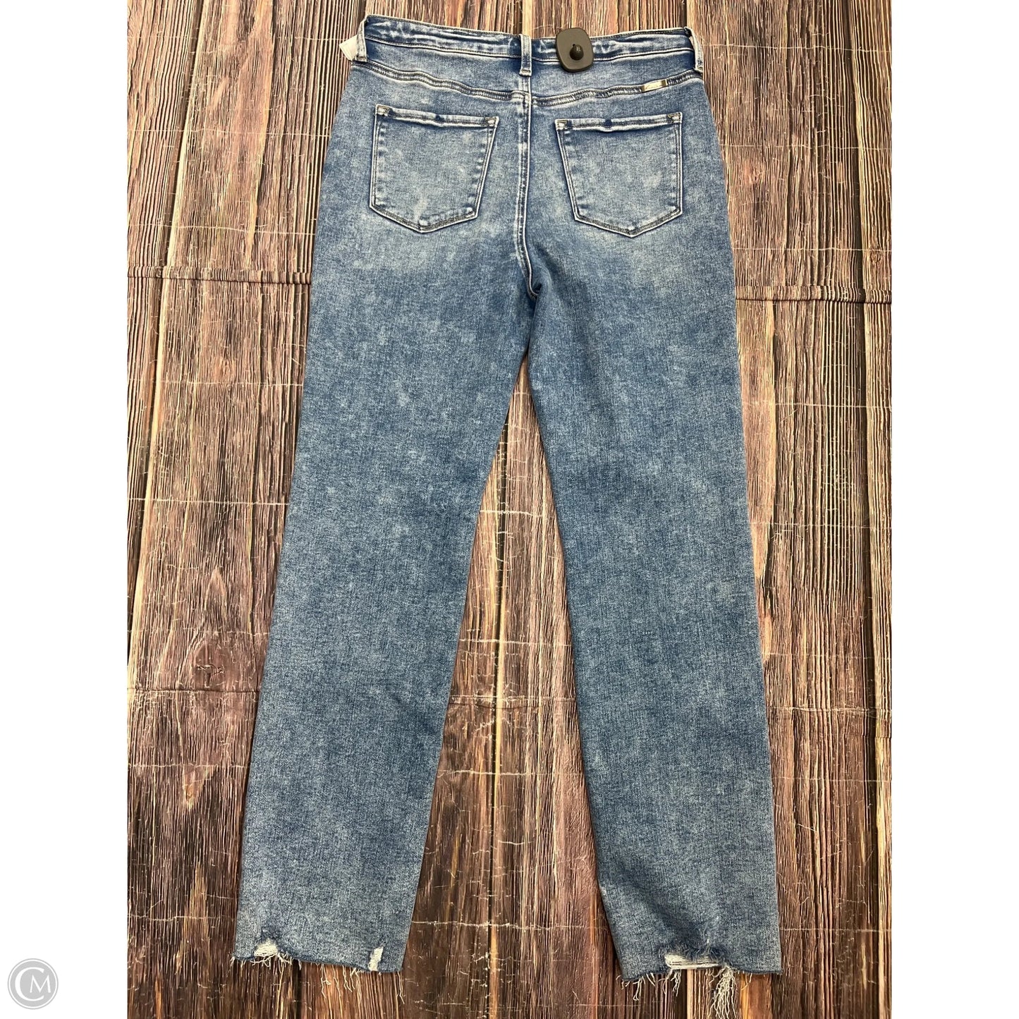 Jeans Straight By Kancan In Blue Denim, Size: 6