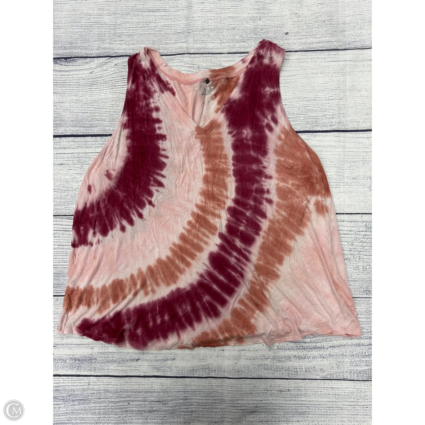 Tank Top By Maurices In Pink, Size: 2x