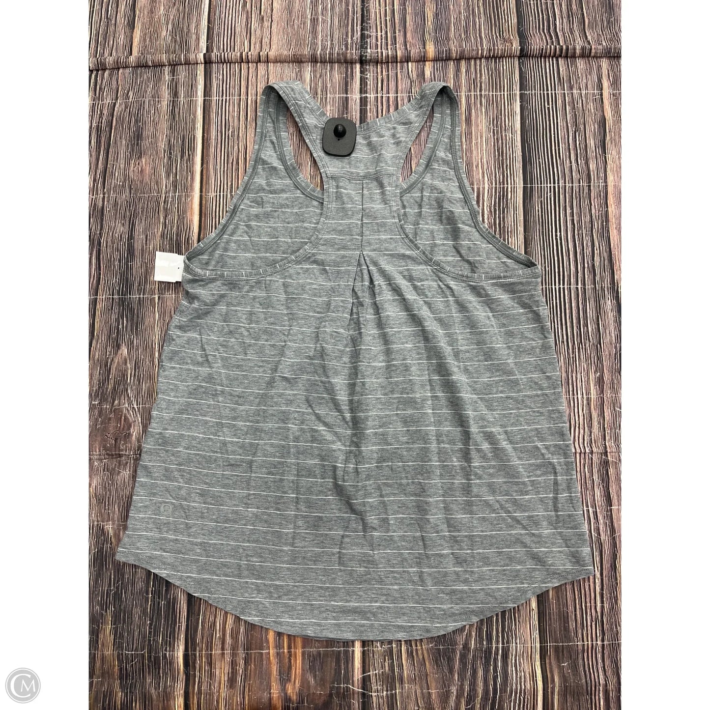 Athletic Tank Top By Lululemon In Grey, Size: L