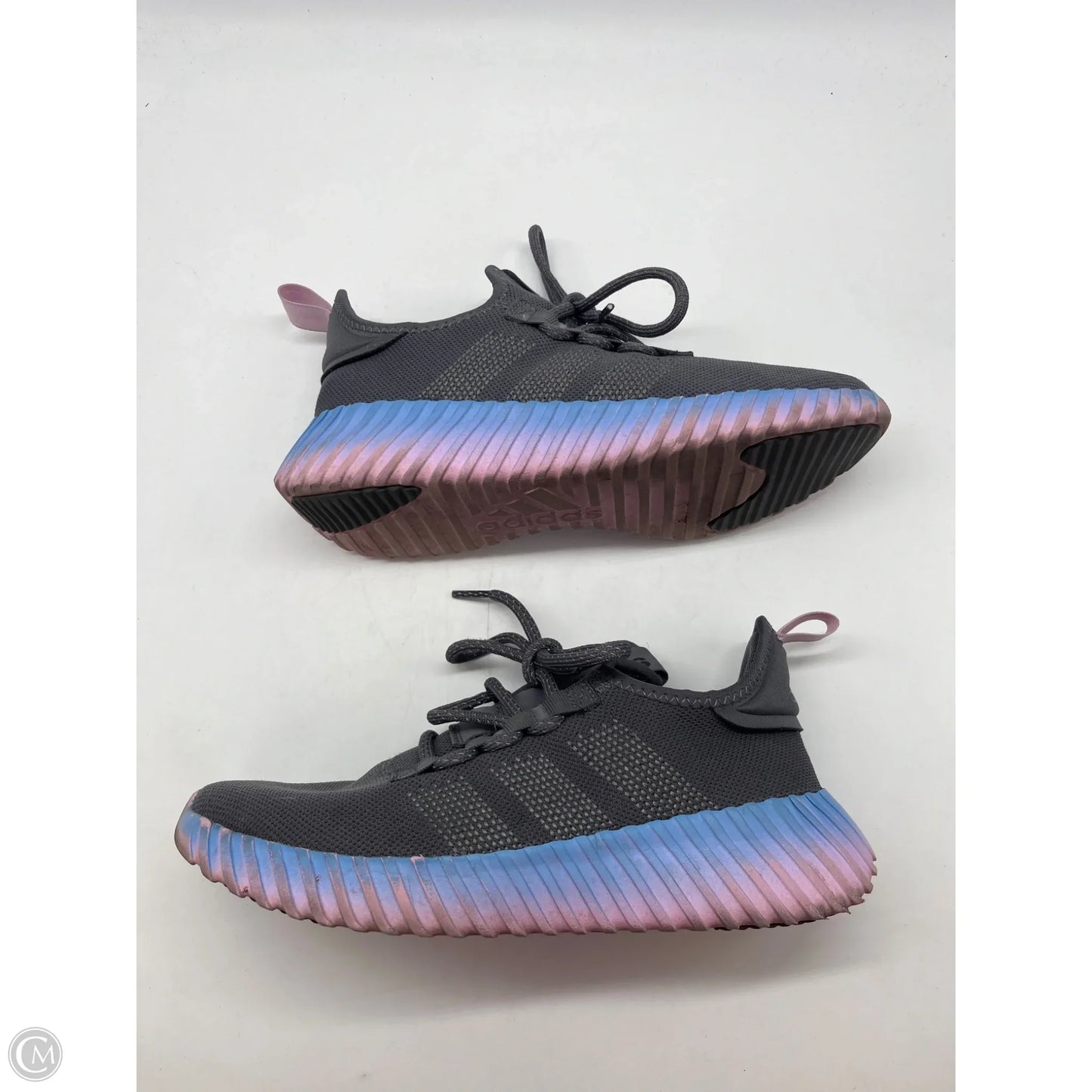 Shoes Athletic By Adidas In Grey, Size: 9