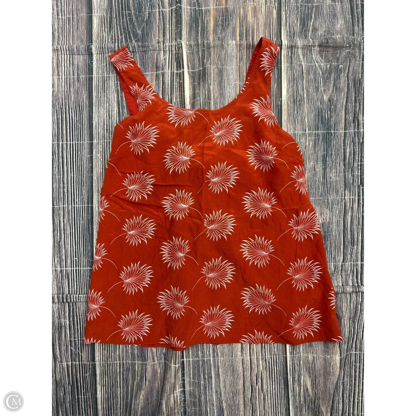 Tank Top By Madewell In Red, Size: M