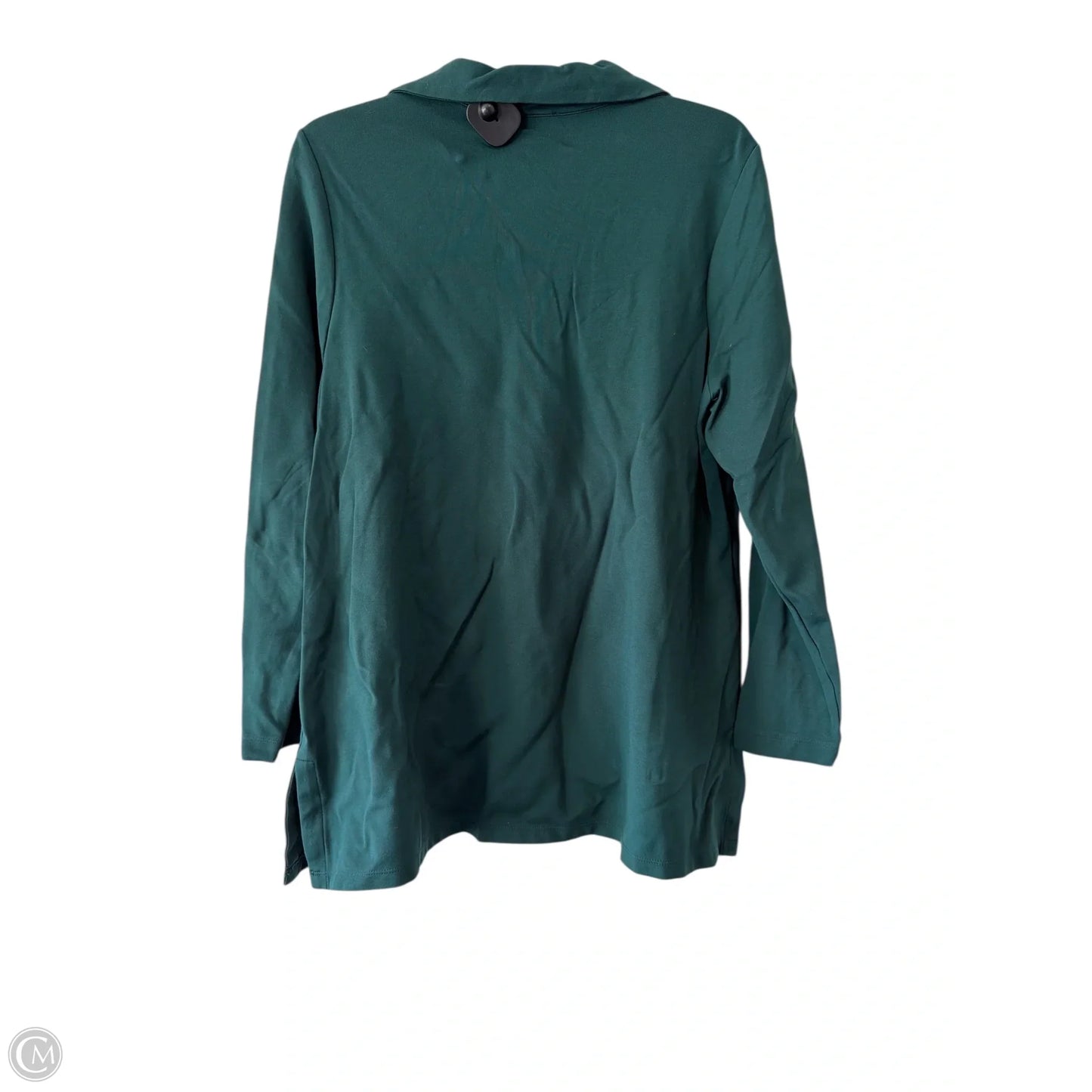 Top Long Sleeve By Chicos In Green, Size: L