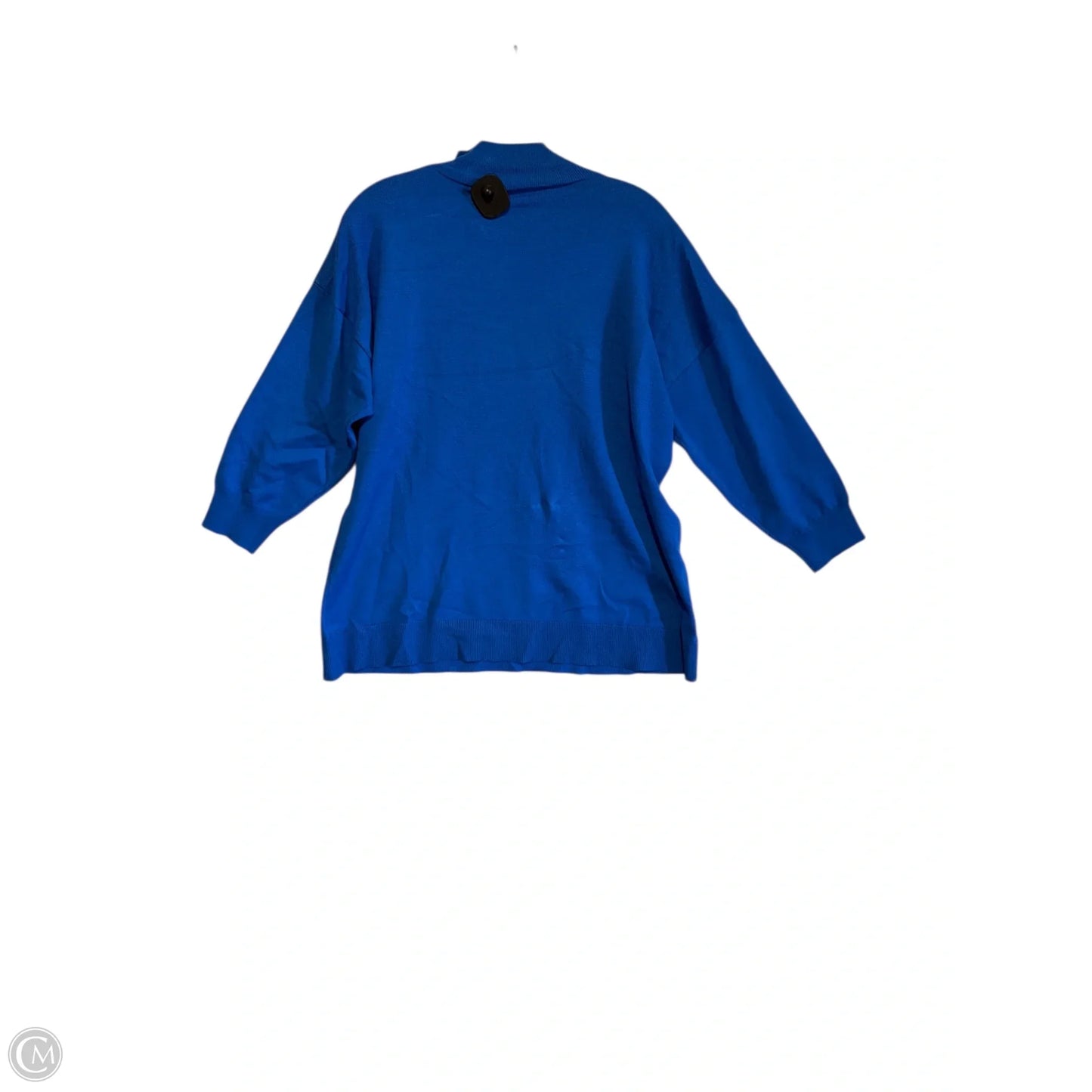 Top 3/4 Sleeve By New York And Co In Blue, Size: 1x