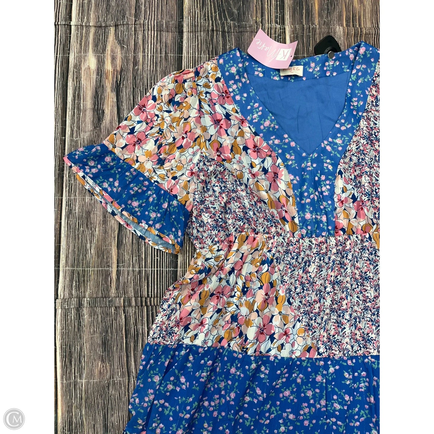Dress Casual Short By Hailey & Co In Blue, Size: L