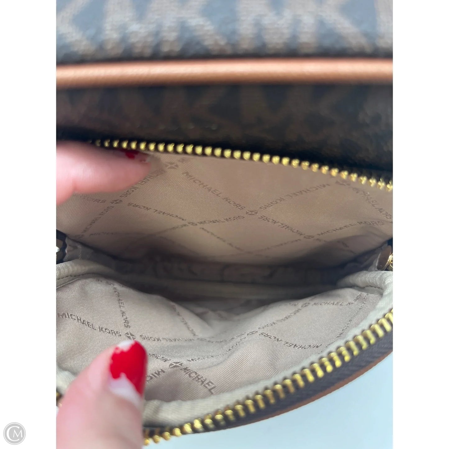 Crossbody Designer By Michael Kors, Size: Small