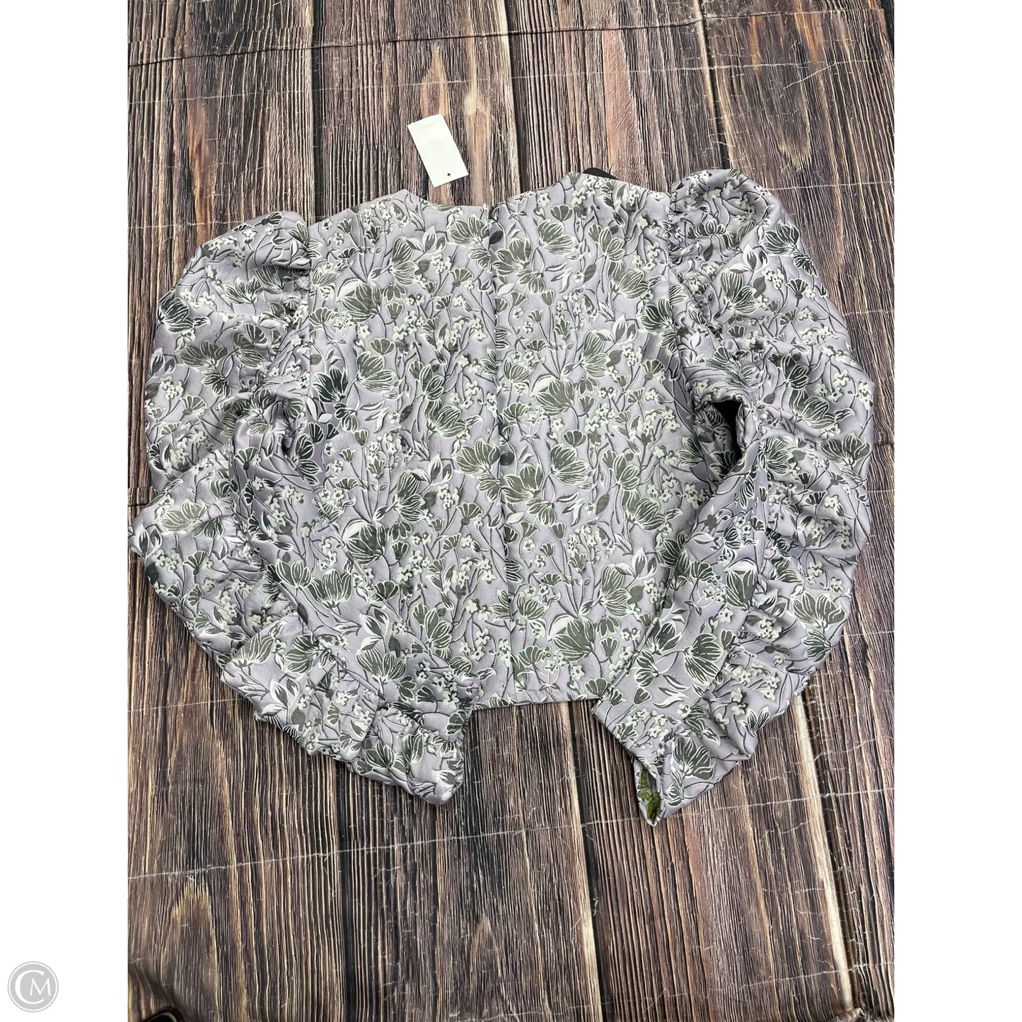 Top Long Sleeve By En Saison In Purple, Size: Xs
