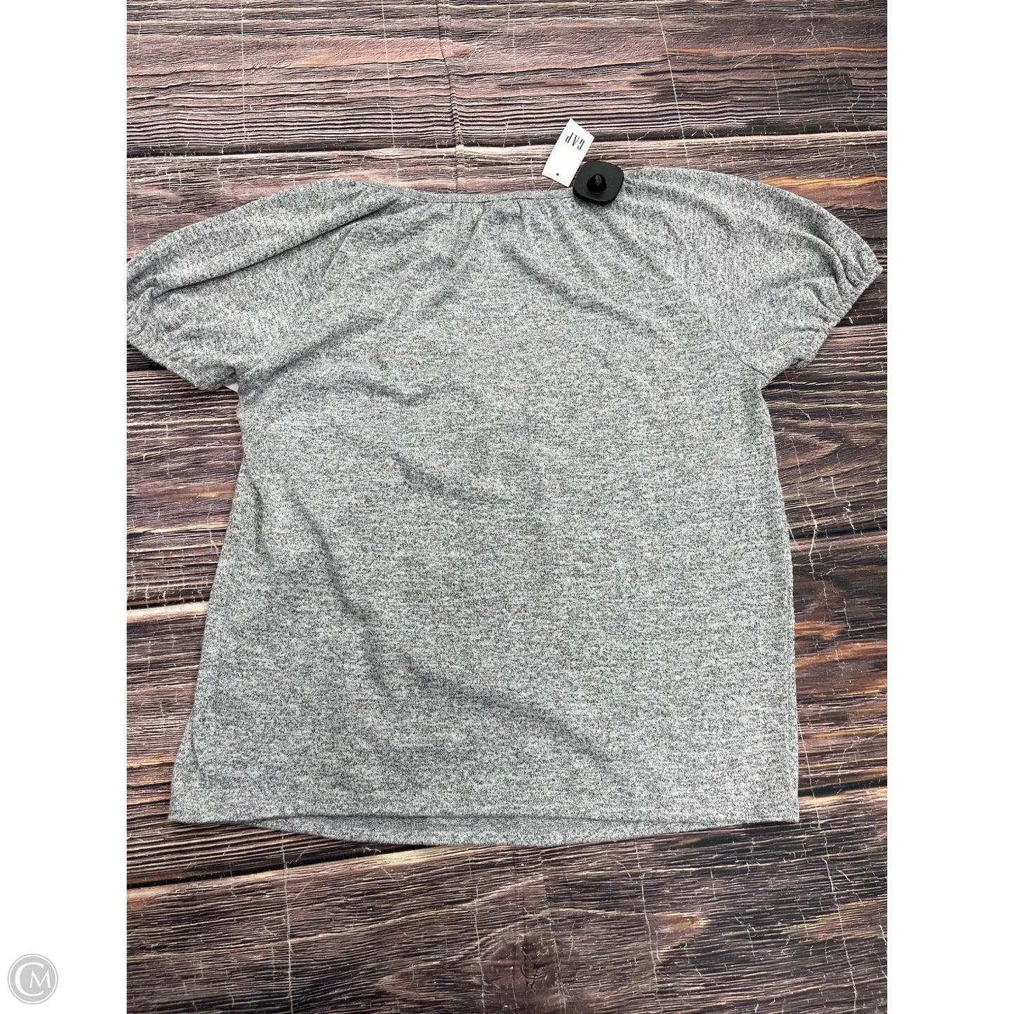 Top Short Sleeve By Gap In Grey, Size: Xs