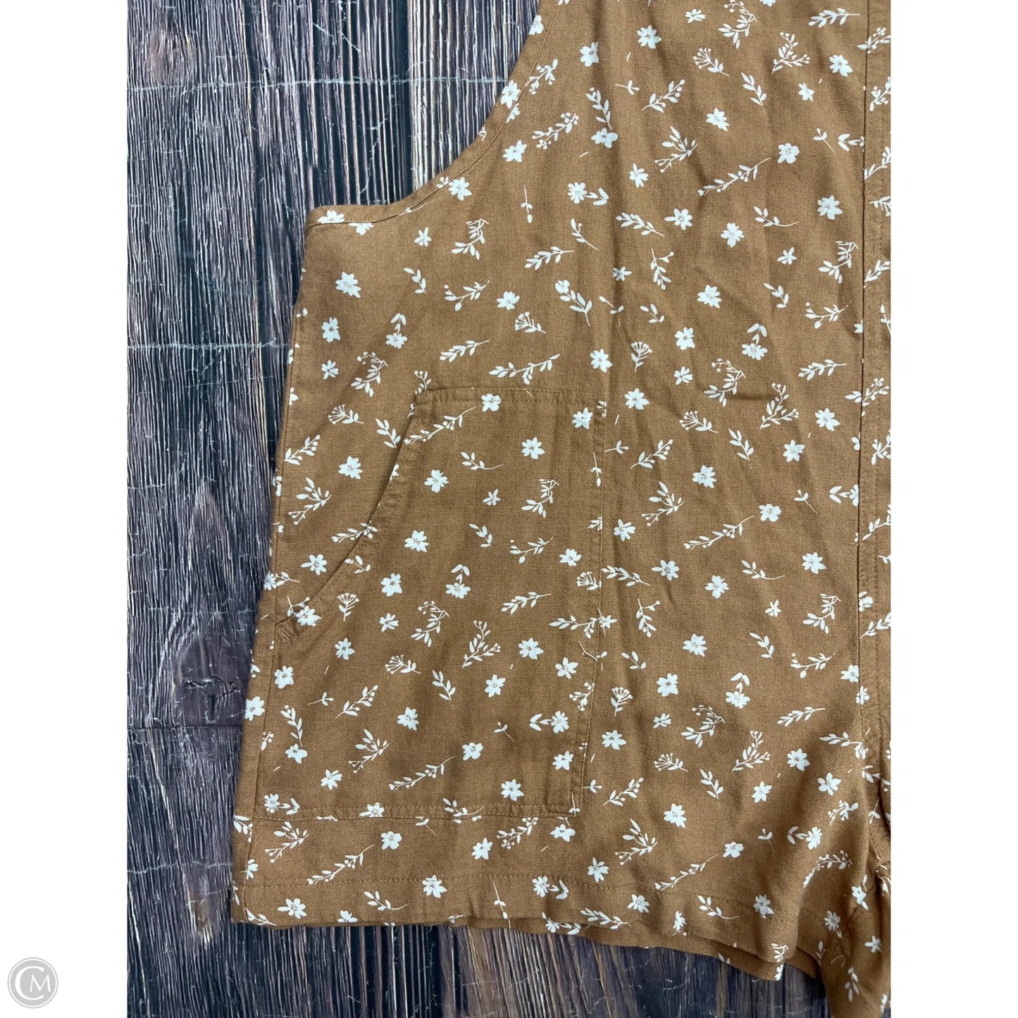 Romper By Vanilla Star In Tan, Size: 1x