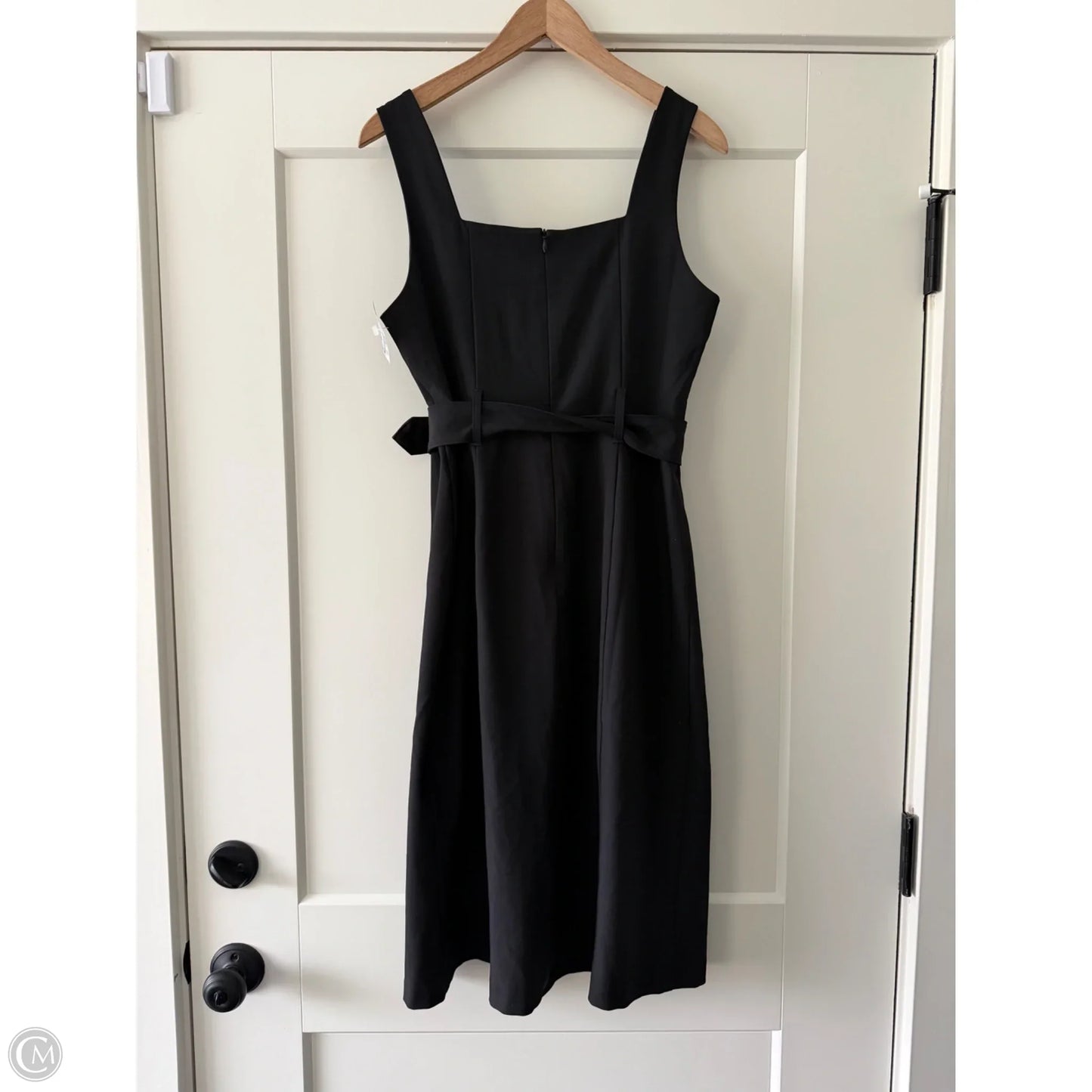 Dress Casual Midi By Banana Republic In Black, Size: 6p