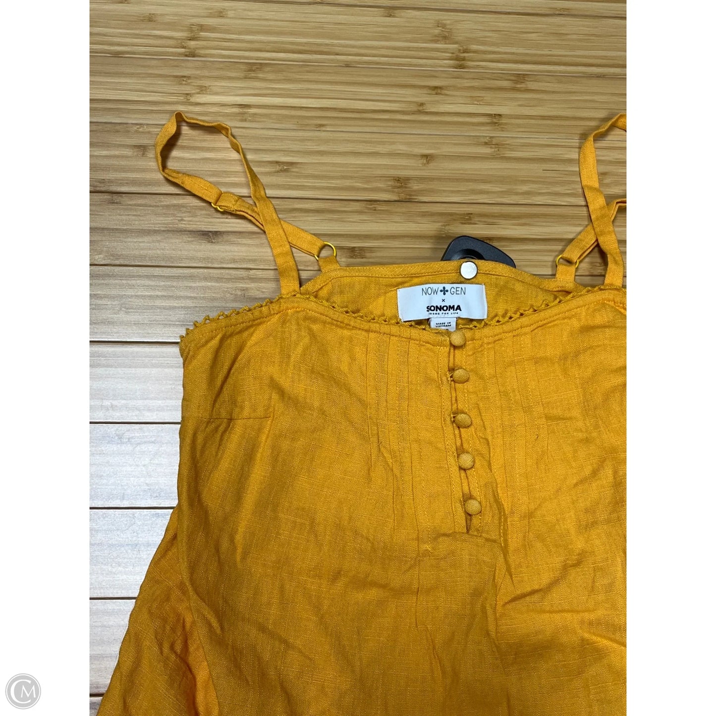 Tank Top By Sonoma In Yellow, Size: Xsp