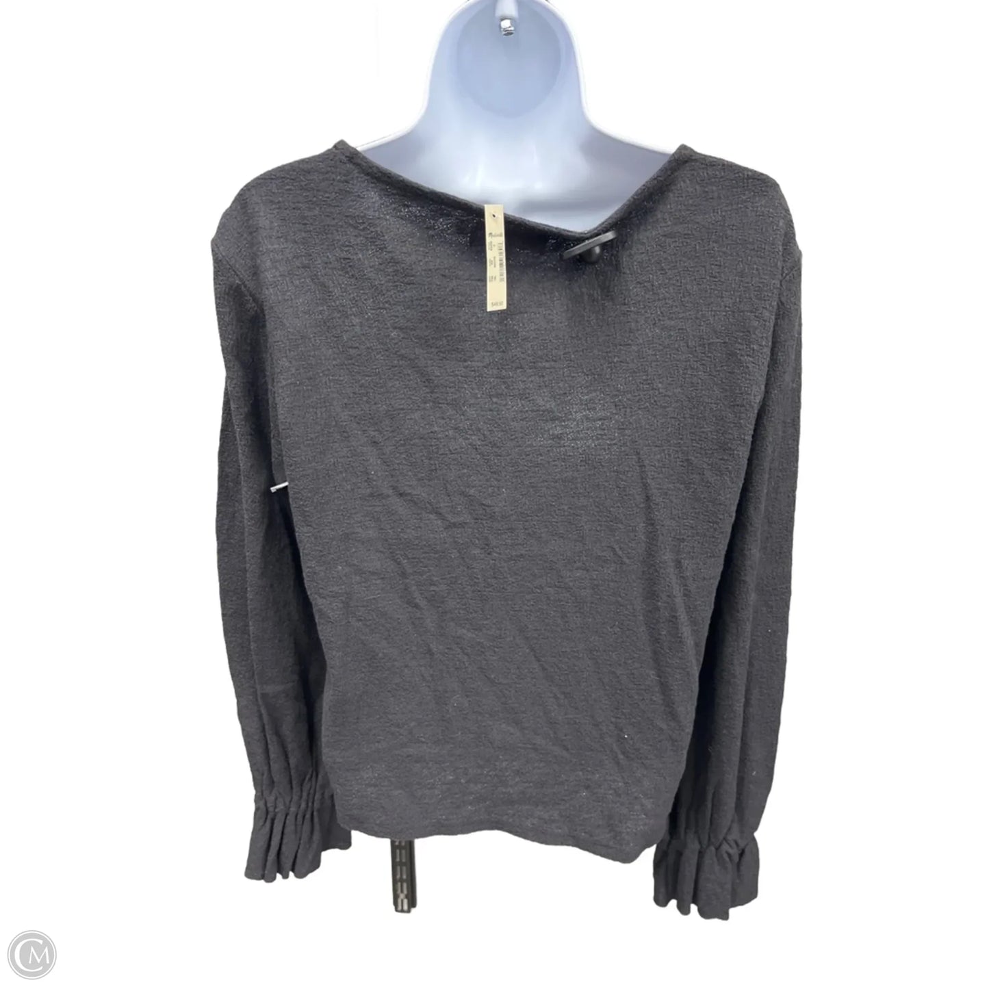 Top Long Sleeve By Madewell In Black, Size: S
