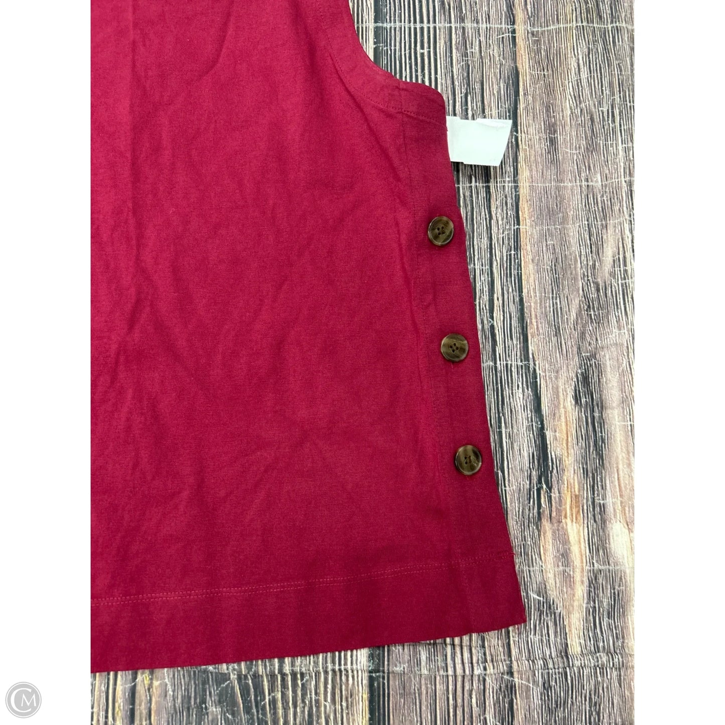 Tank Top By Loft In Red, Size: S