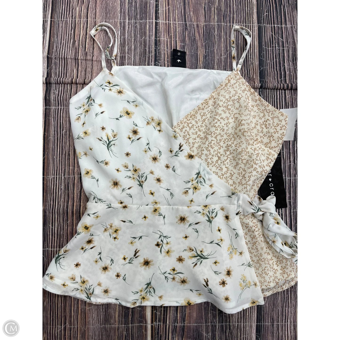 Tank Top By Paper Crane In White, Size: S