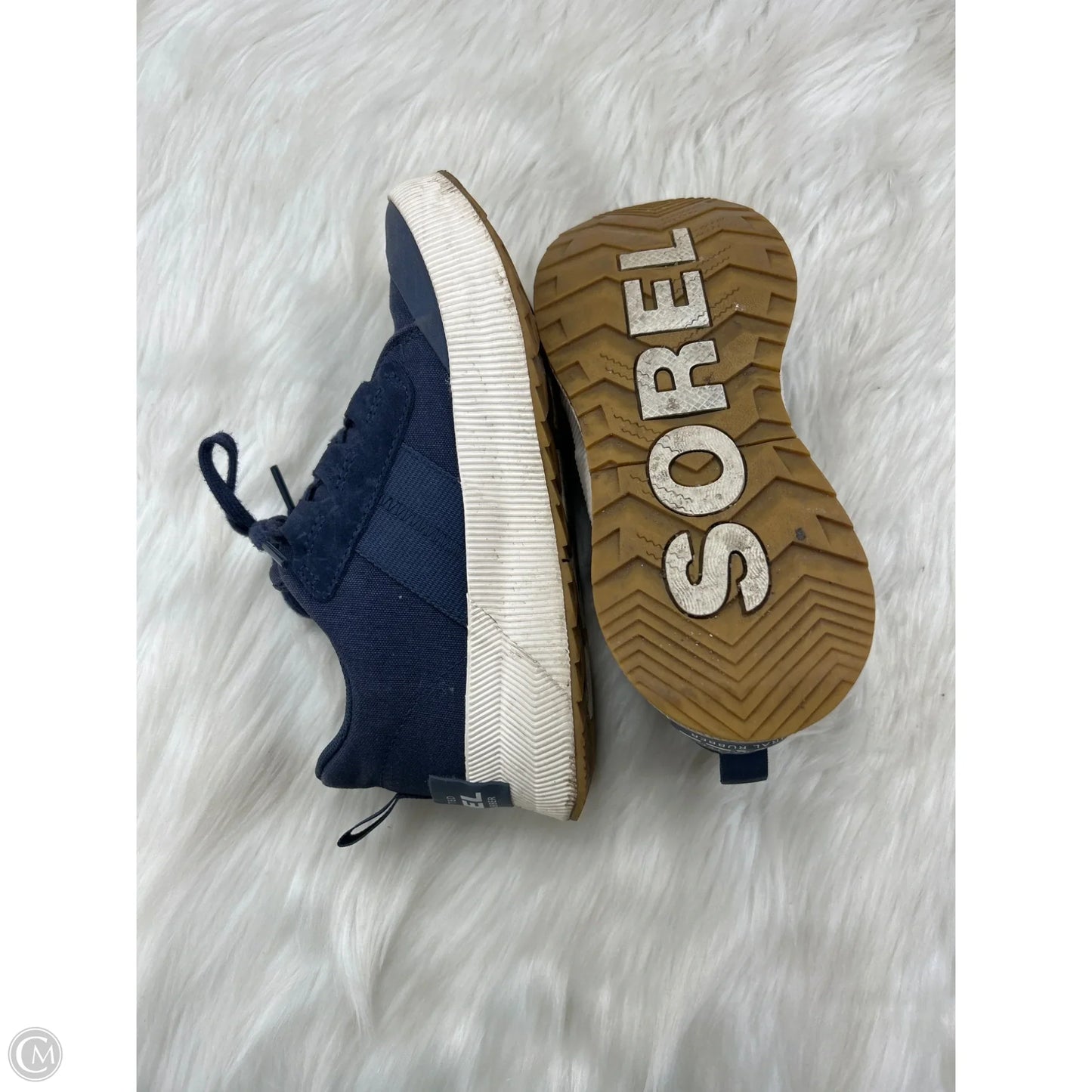 Shoes Athletic By Sorel In Blue, Size: 7