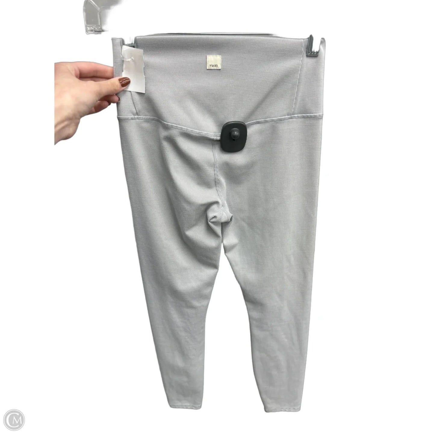 Athletic Leggings By Vuori In Grey, Size: S