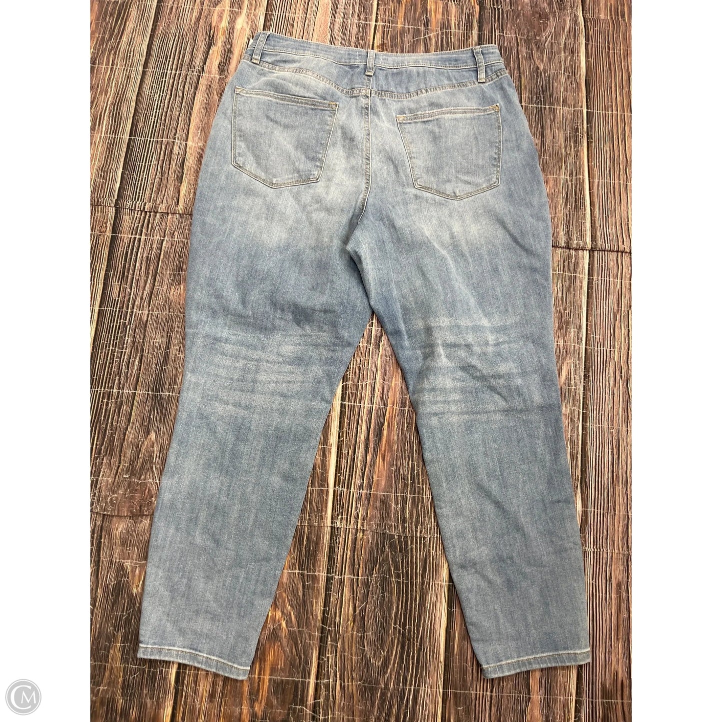 Jeans Skinny By Sonoma In Blue Denim, Size: 14