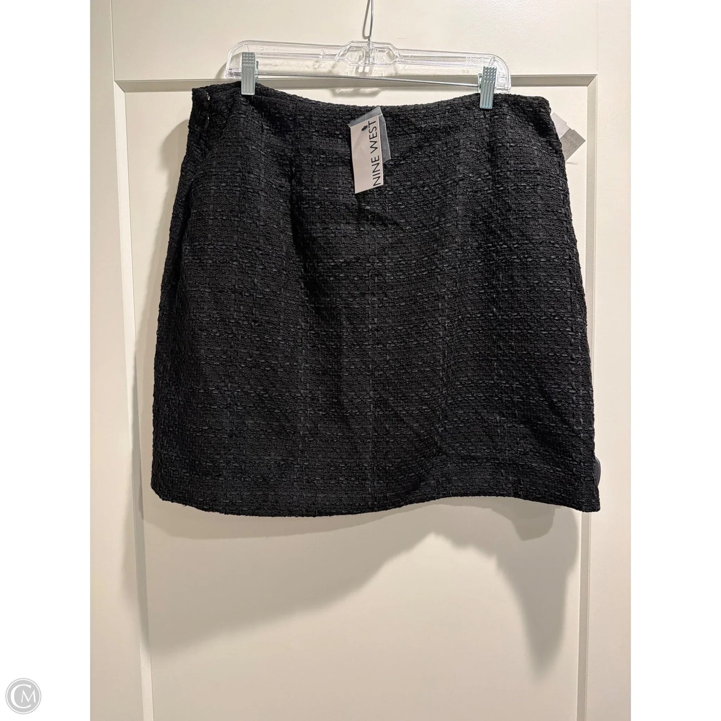 Skirt Mini & Short By Nine West In Black, Size: Xl