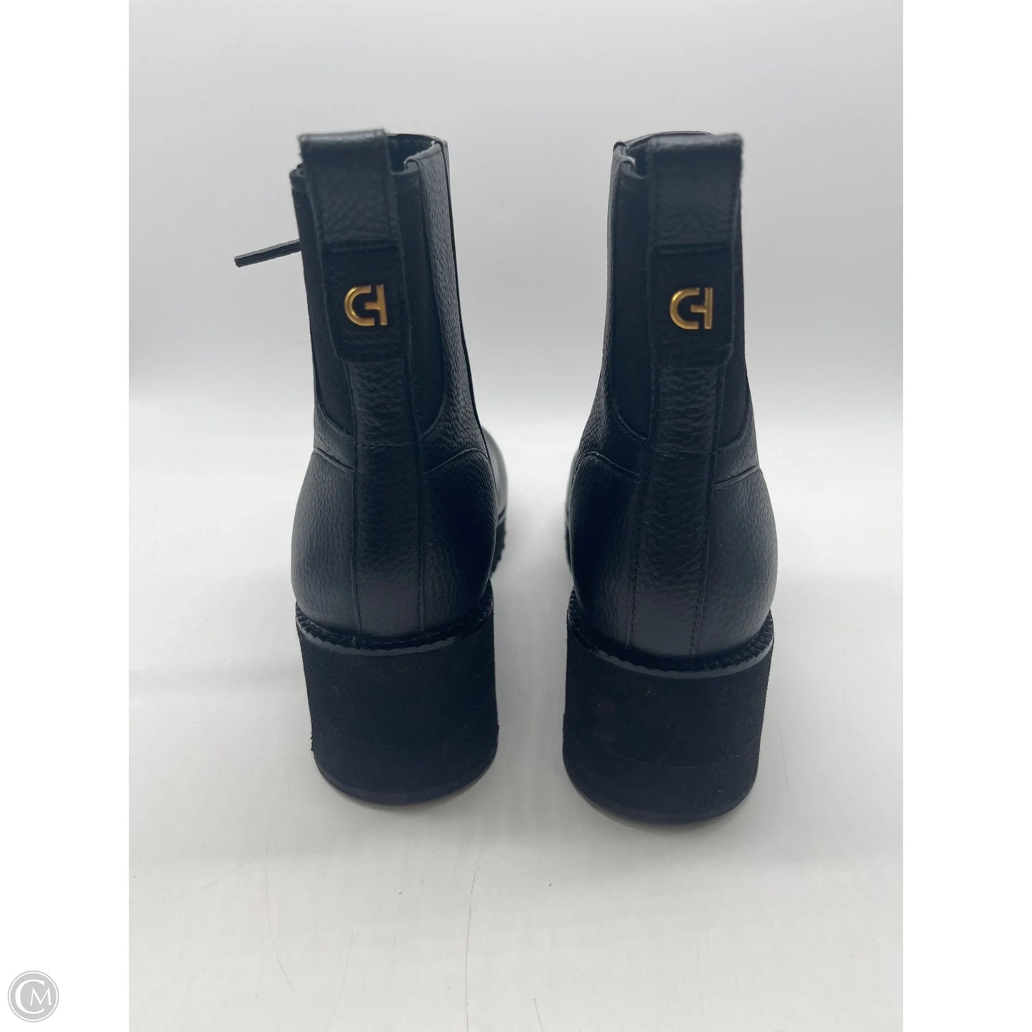 Boots Ankle Heels By Cole-haan In Black, Size: 8.5