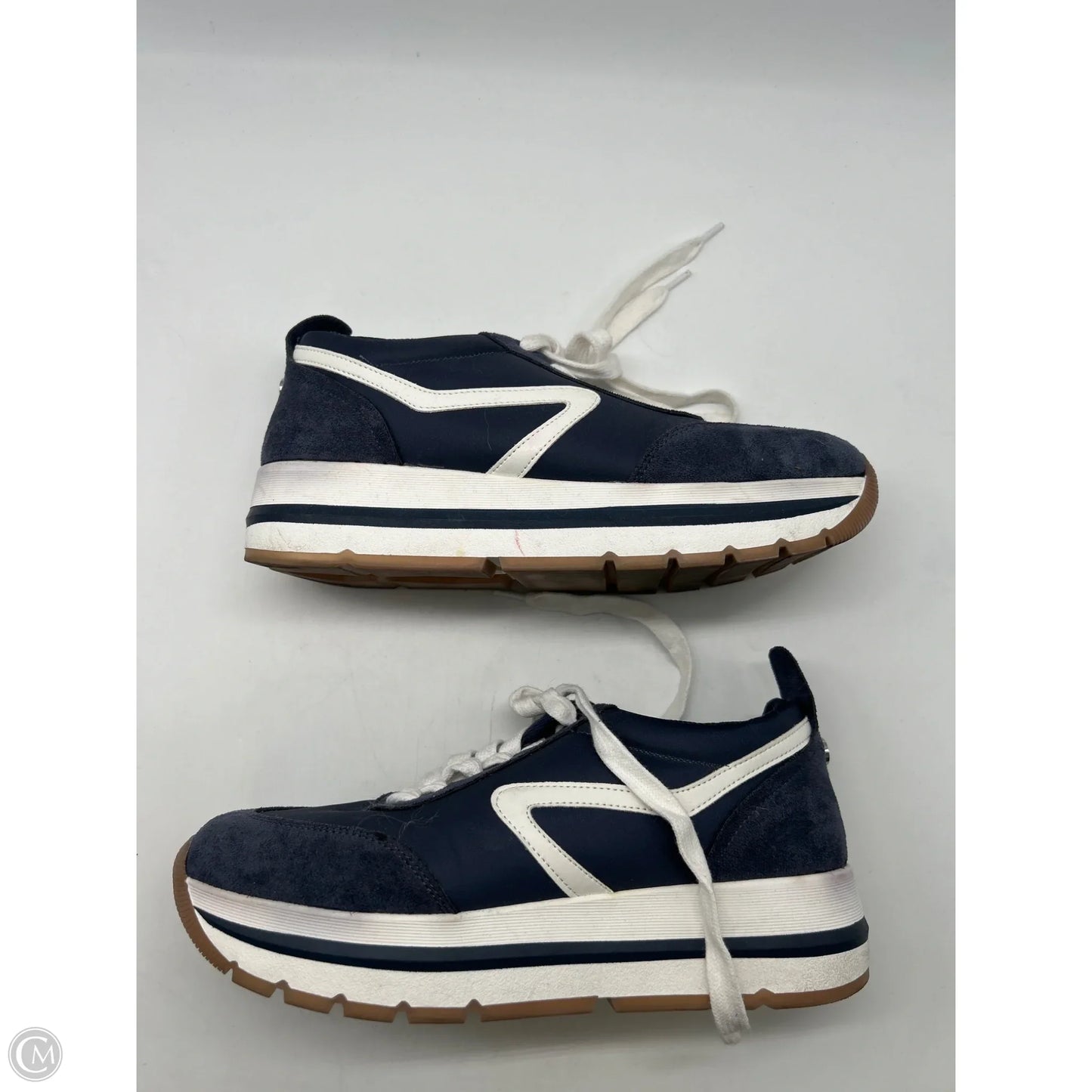 Shoes Sneakers By Steve Madden In Blue, Size: 7.5