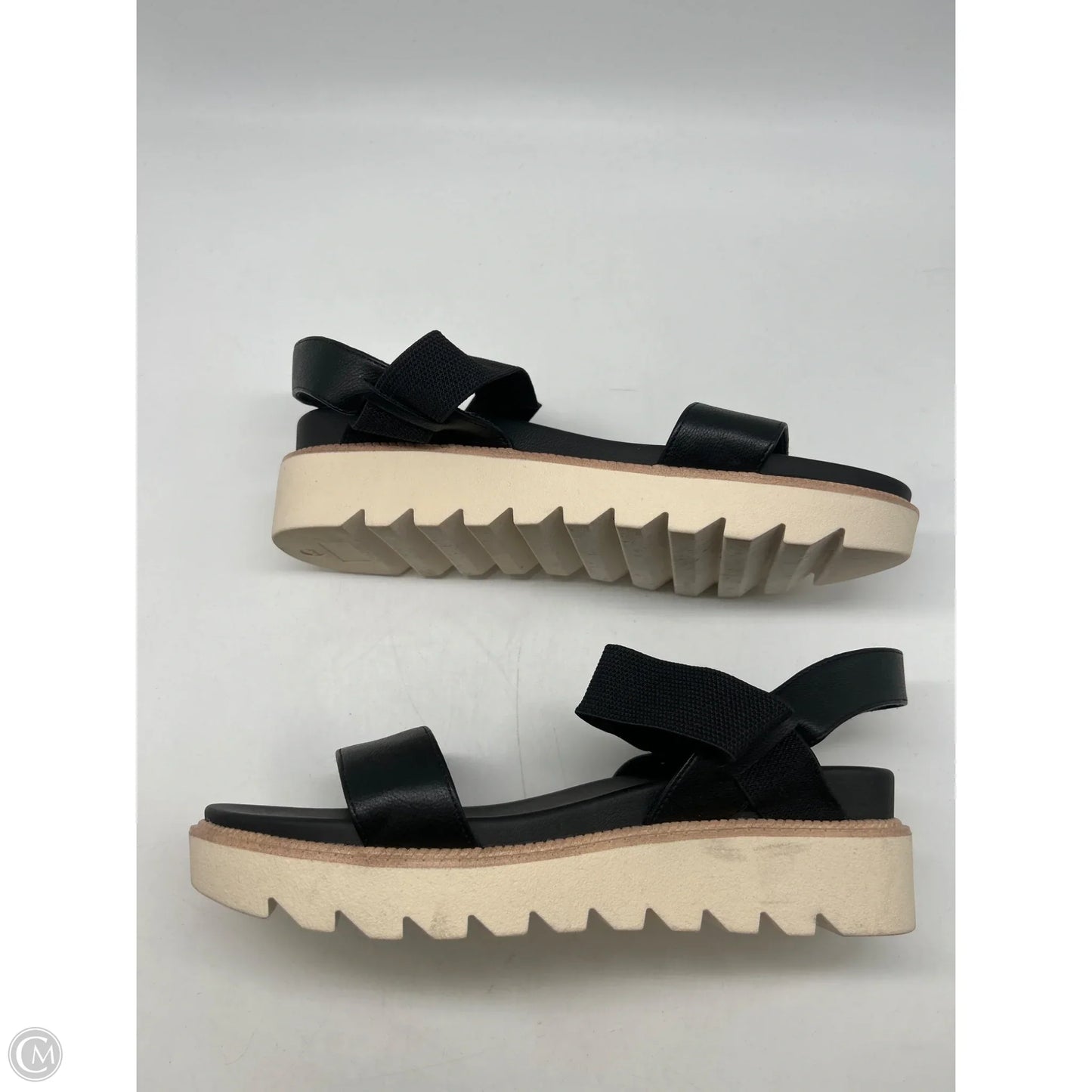 Sandals Heels Platform By Torrid In Black, Size: 12