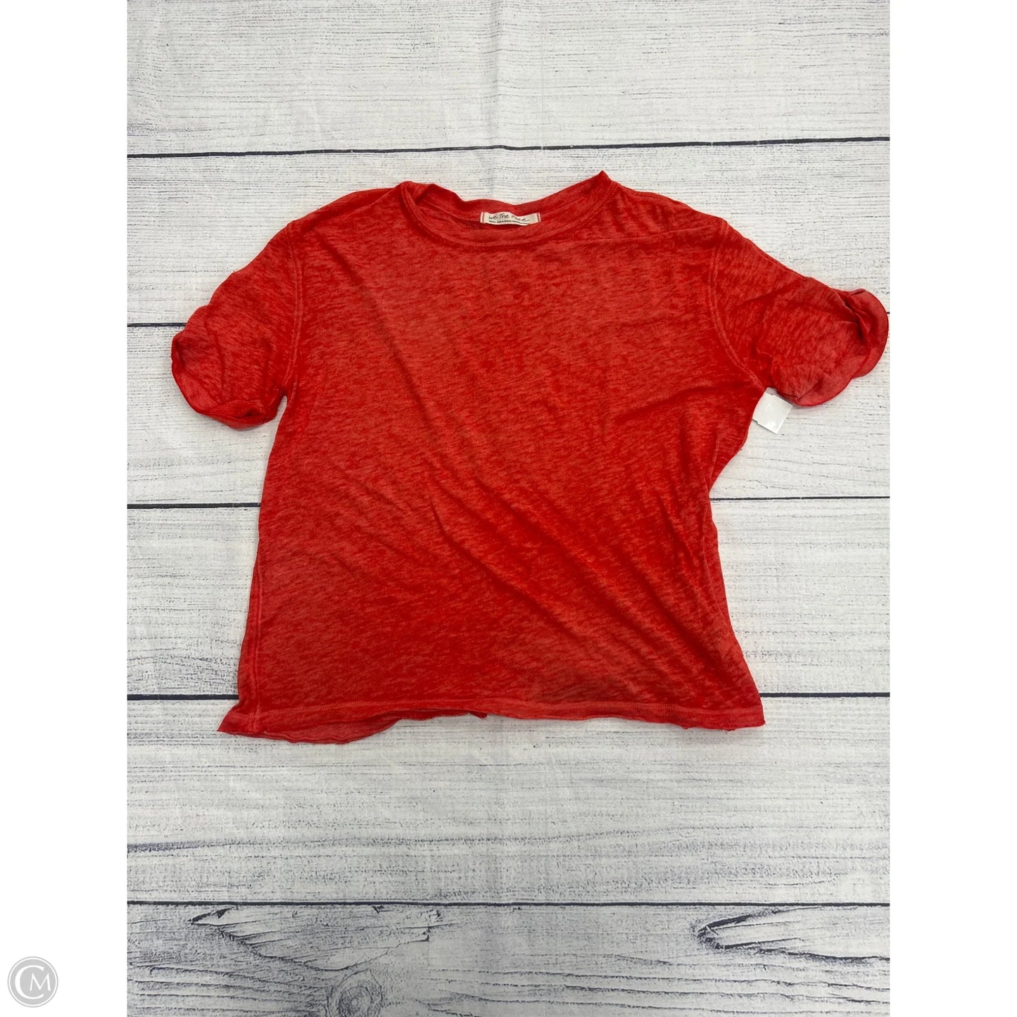 Top Short Sleeve Basic By We The Free In Paisley Print, Size: S