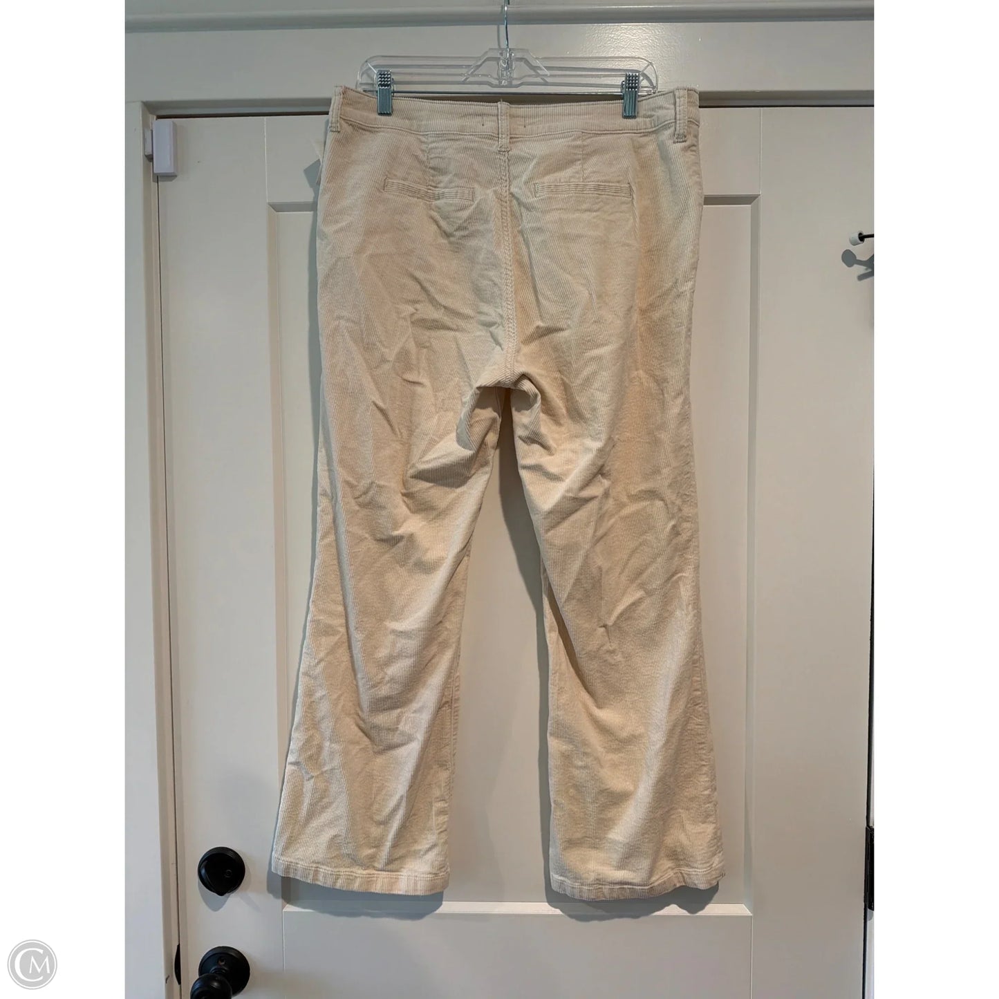 Pants Corduroy By Kut In Cream, Size: 14