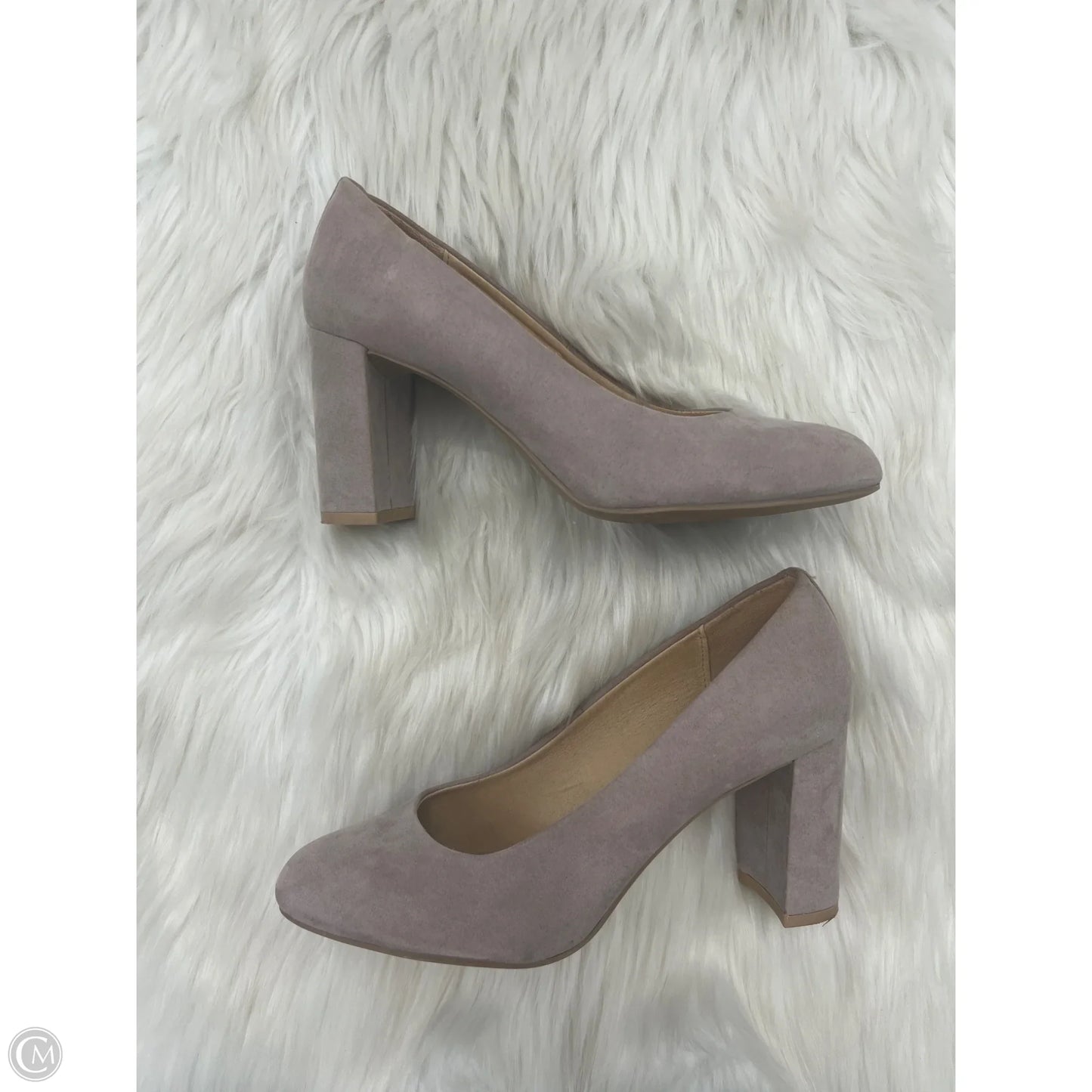 Shoes Heels Block By Cl By Chinese Laundry In Taupe, Size: 7.5