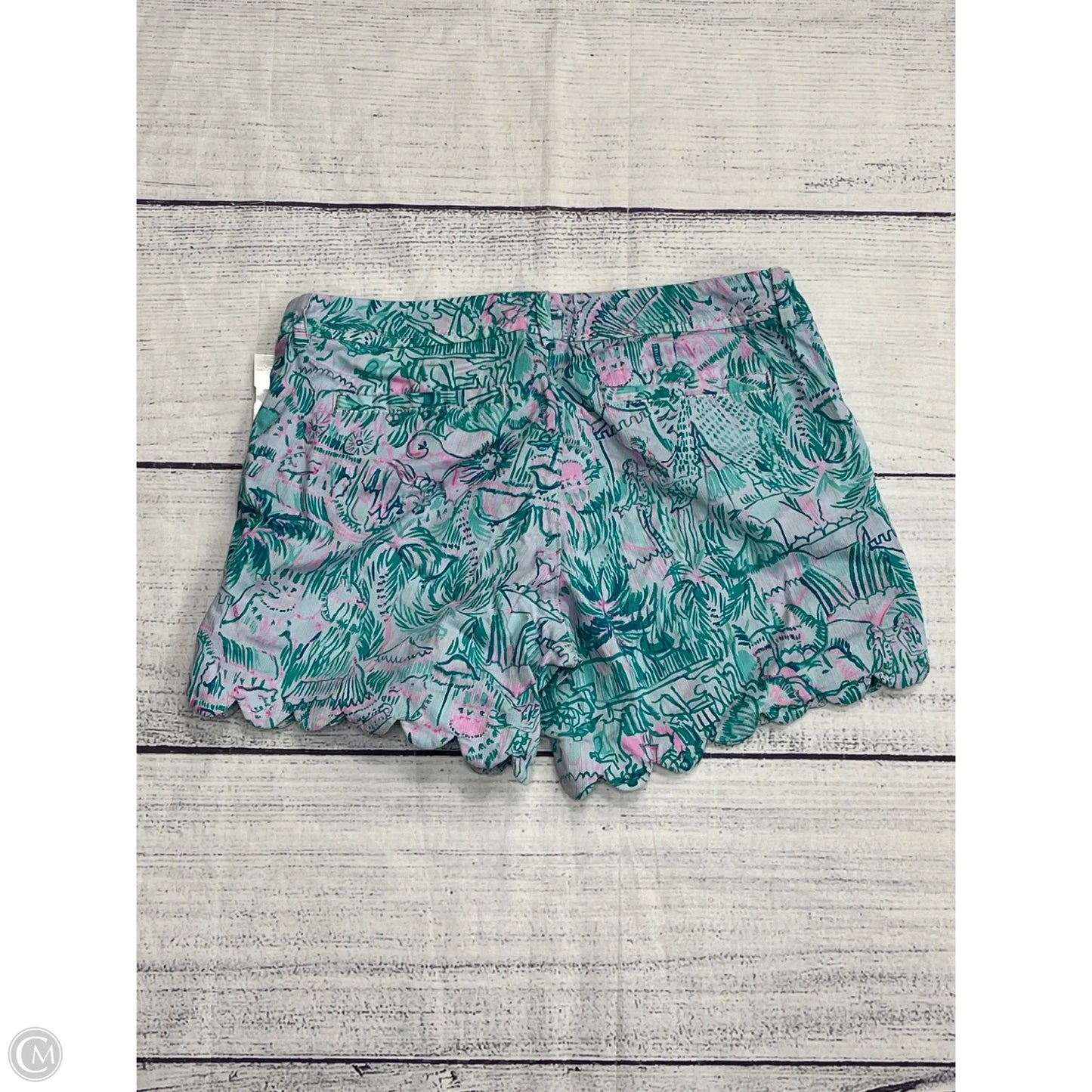 Shorts Designer By Lilly Pulitzer In Green, Size: 2