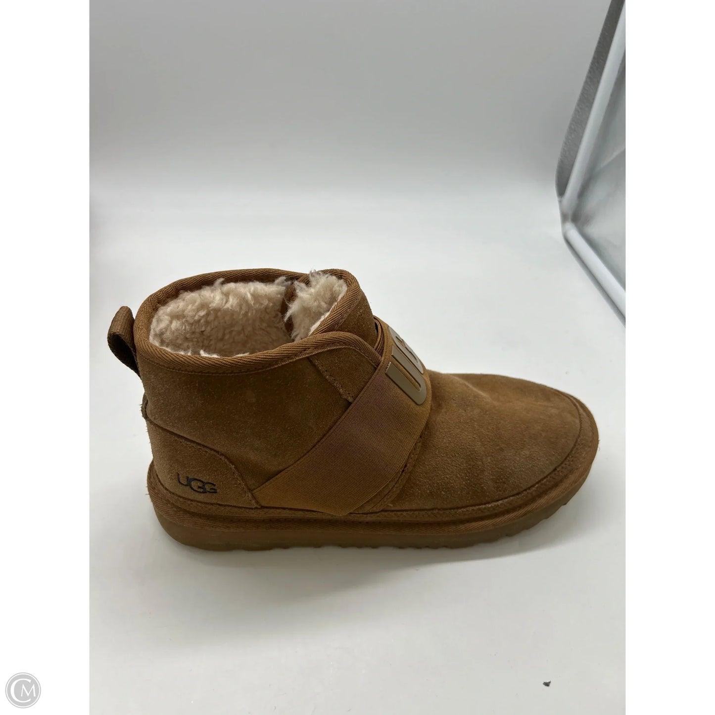 Boots Designer By Ugg In Brown, Size: 6