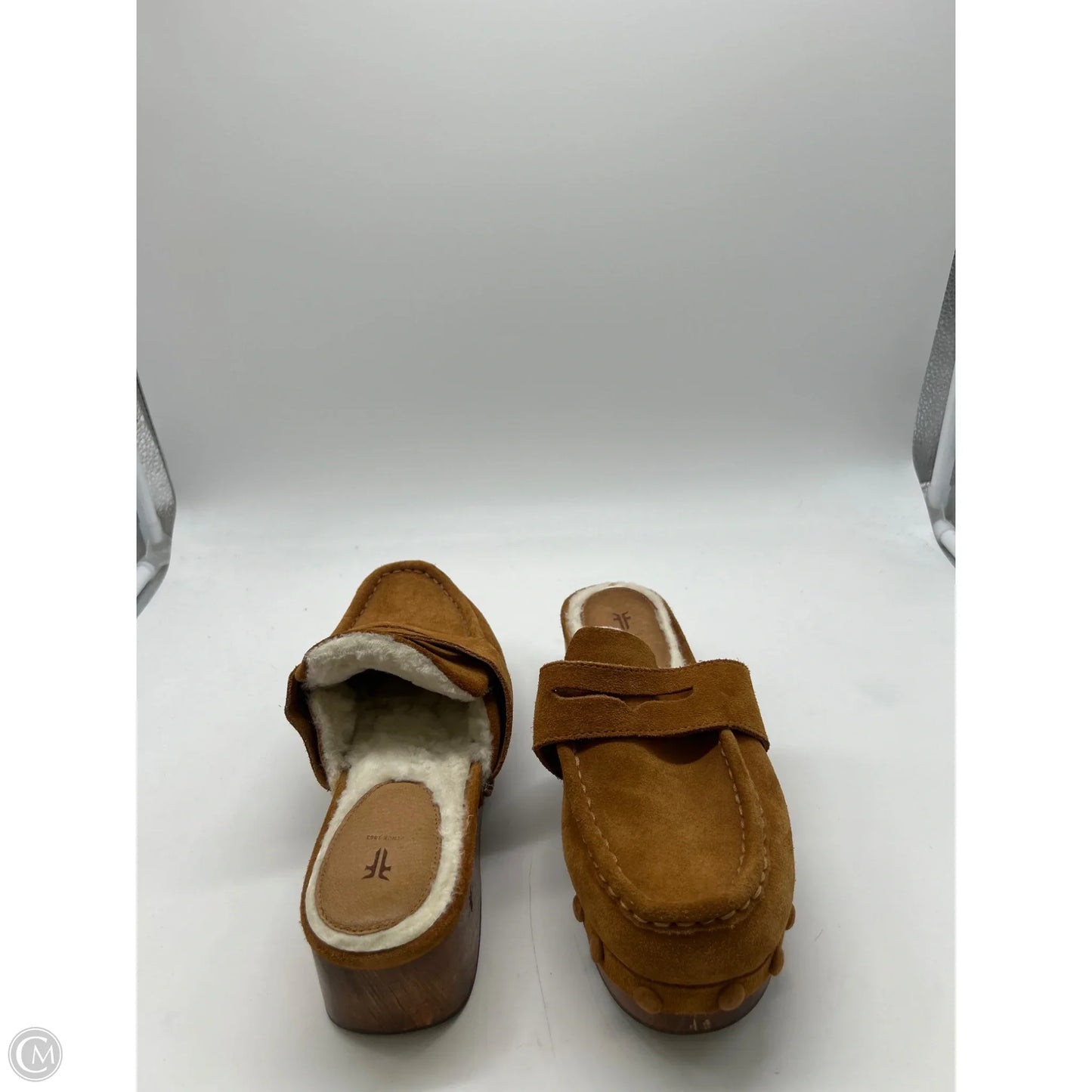 Shoes Designer By Frye In Brown, Size: 8