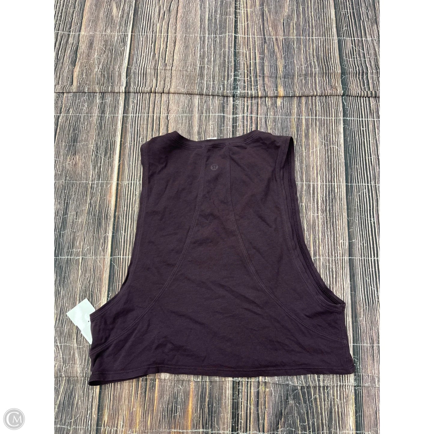 Athletic Tank Top By Lululemon In Purple, Size: 2