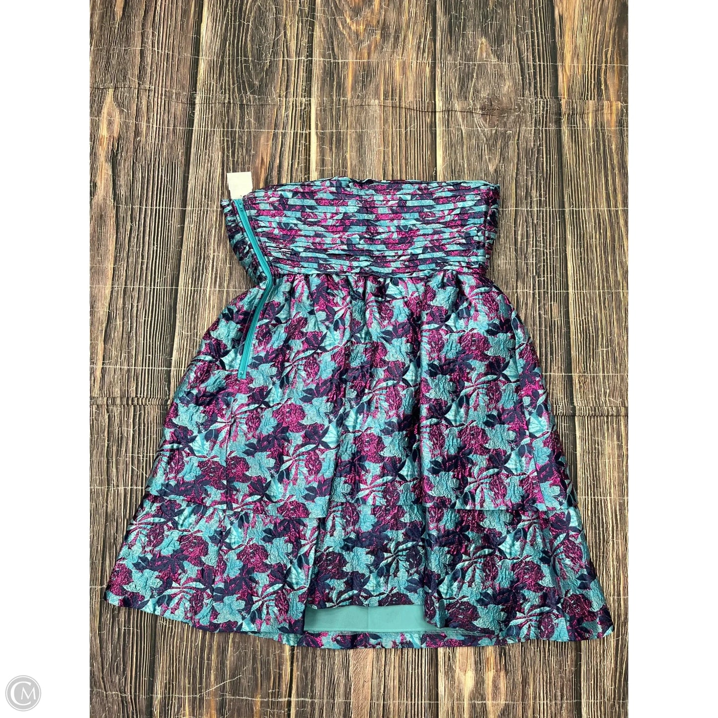 Dress Party Short By Cmb In Blue & Purple, Size: 4