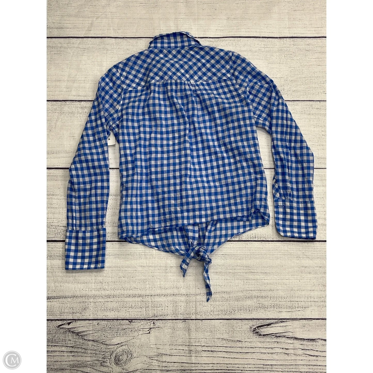 Top Long Sleeve By J. Crew In Blue, Size: 0