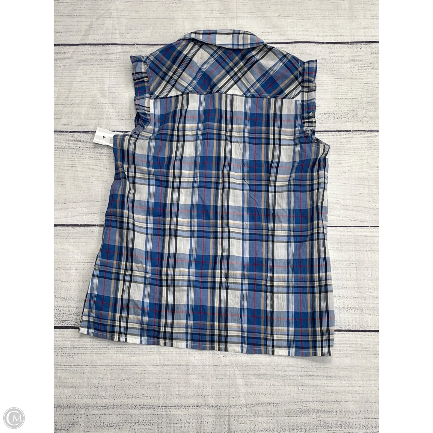 Top Sleeveless By Tommy Hilfiger In Blue, Size: Xs