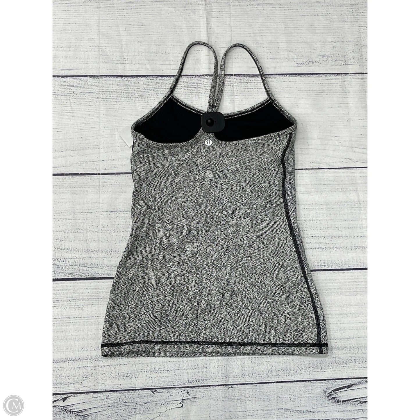 Athletic Tank Top By Lululemon In Grey, Size: 4
