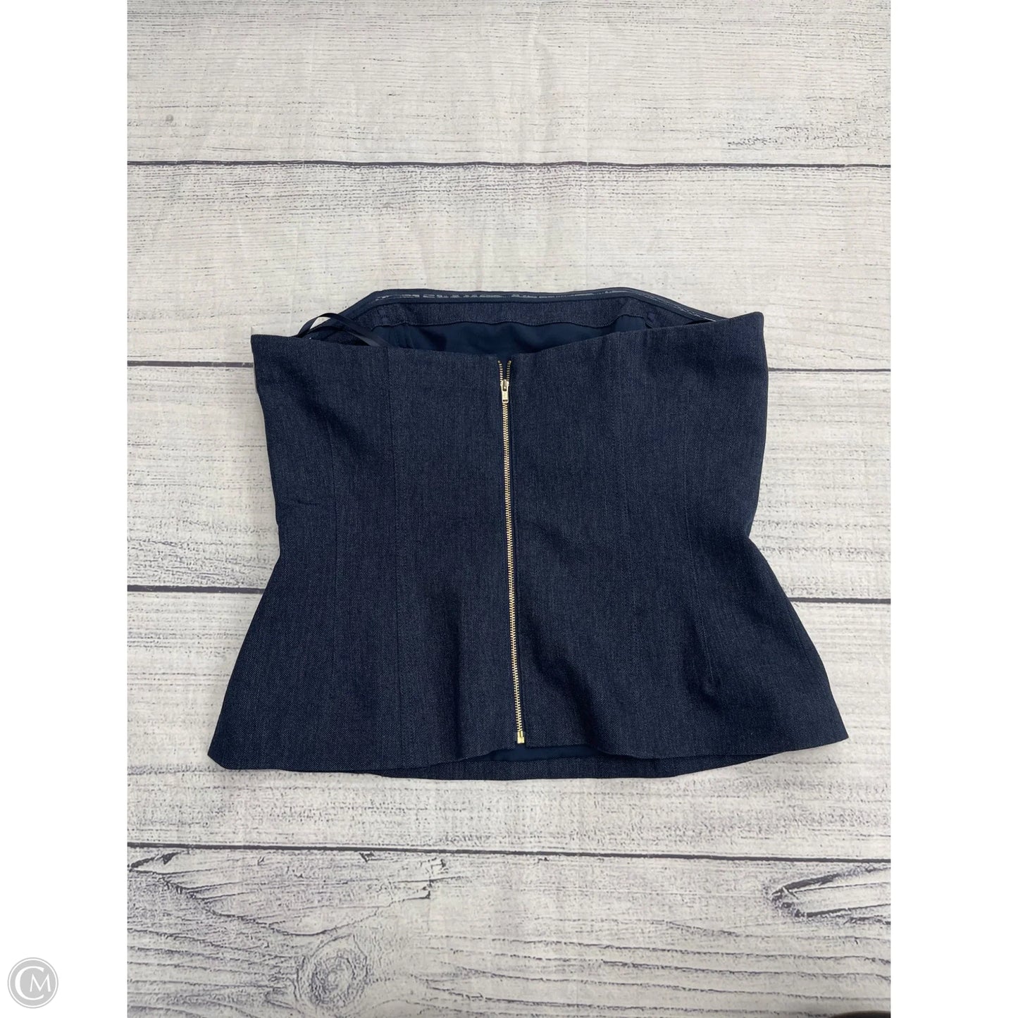 Tank Top By White House Black Market In Blue Denim, Size: 12