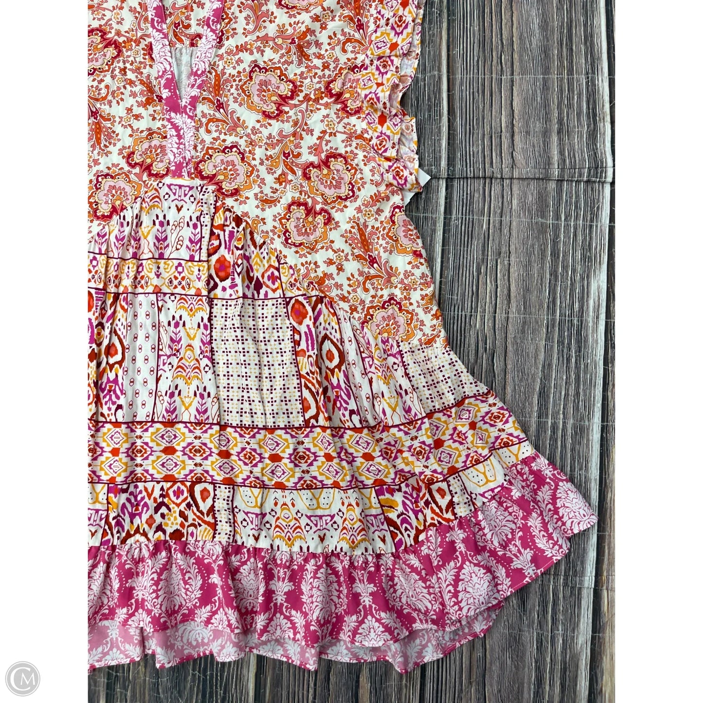 Dress Casual Short By Umgee In Pink, Size: M