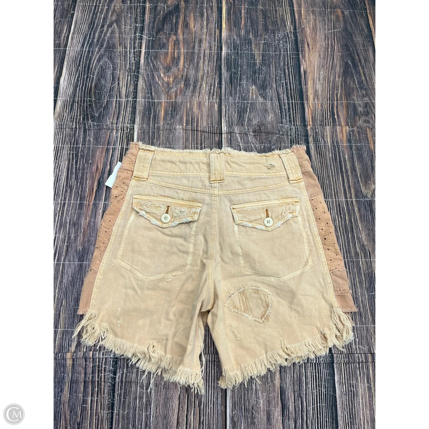 Shorts By Free People In Yellow, Size: Xs