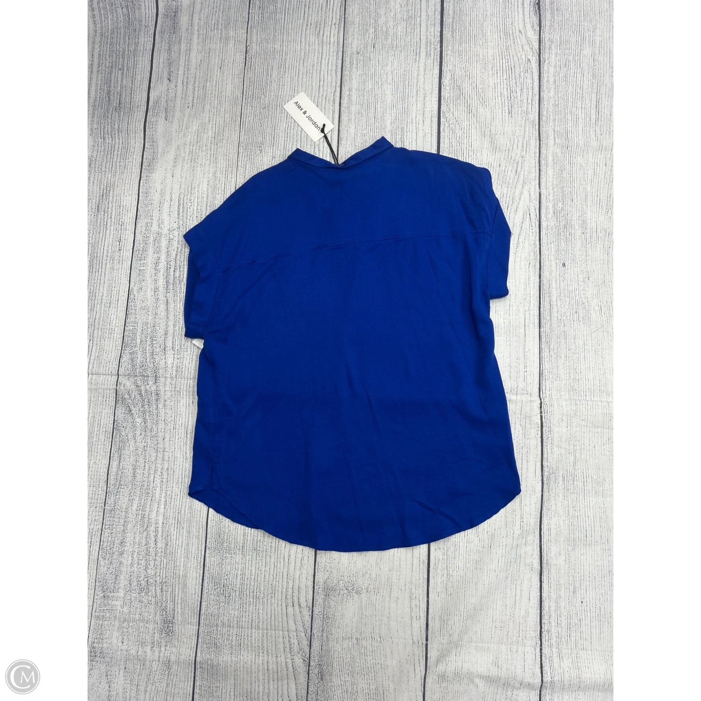 Top Sleeveless By Clothes Mentor In Blue, Size: L