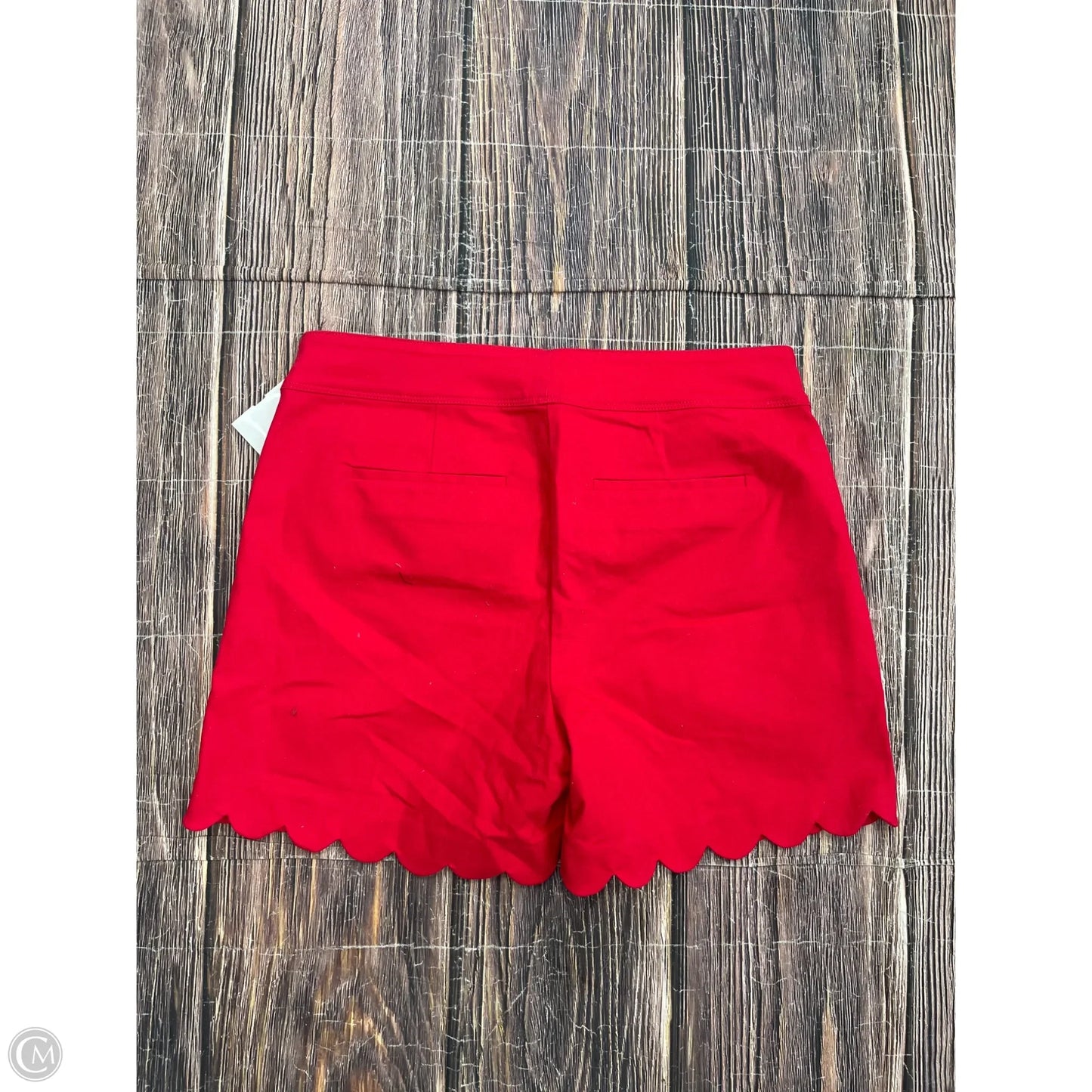 Shorts By Isaac Mizrahi Live Qvc In Red, Size: 12