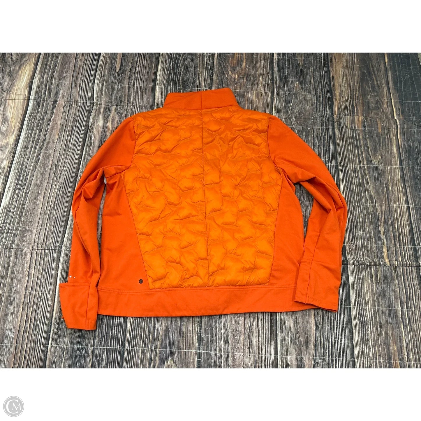 Jacket Puffer & Quilted By Calia In Orange, Size: 1x