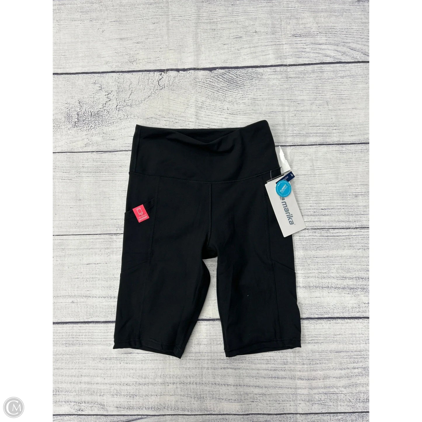 Athletic Shorts By Marika In Black, Size: M